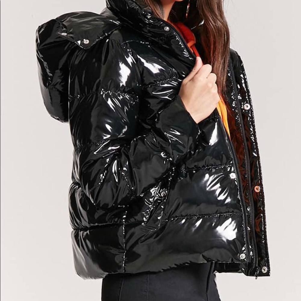 Forever 21 Black Puffer